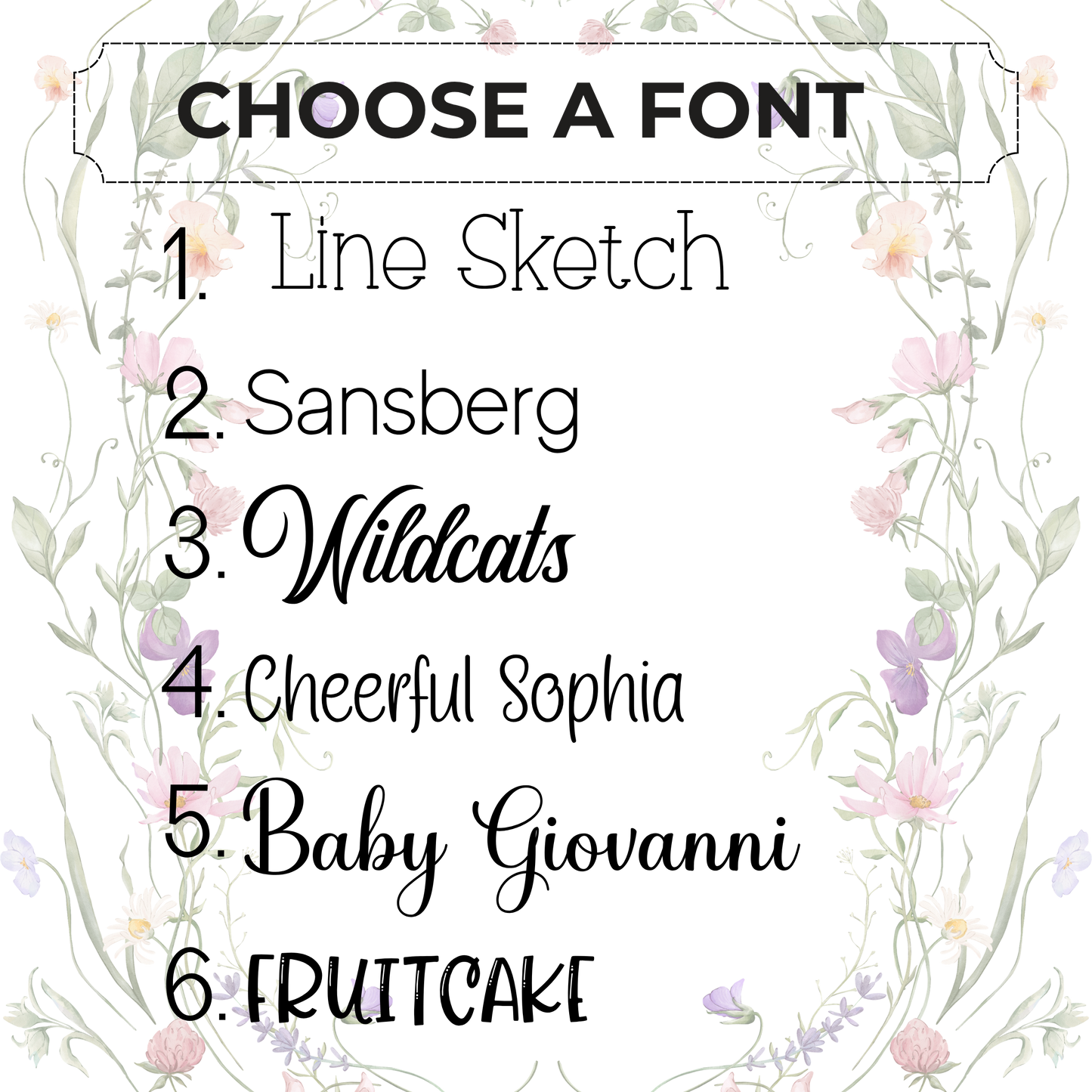 Personalized Aluminum Flower Garden Wall Sign –Name, Date & Quote