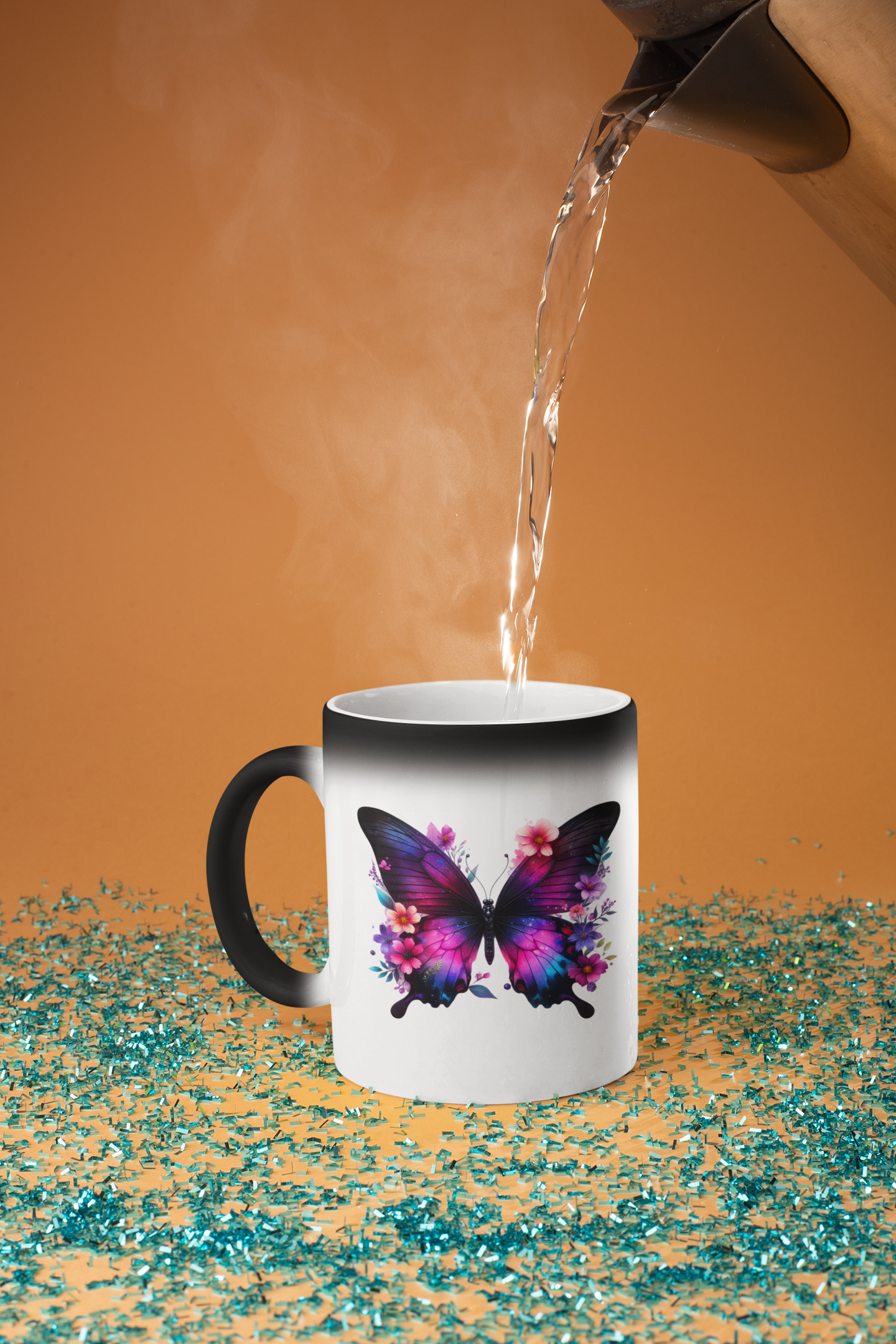 Custom Photo & Text Mug – 11 oz, 15 oz, Color Handle & Magic Heat‑Reveal