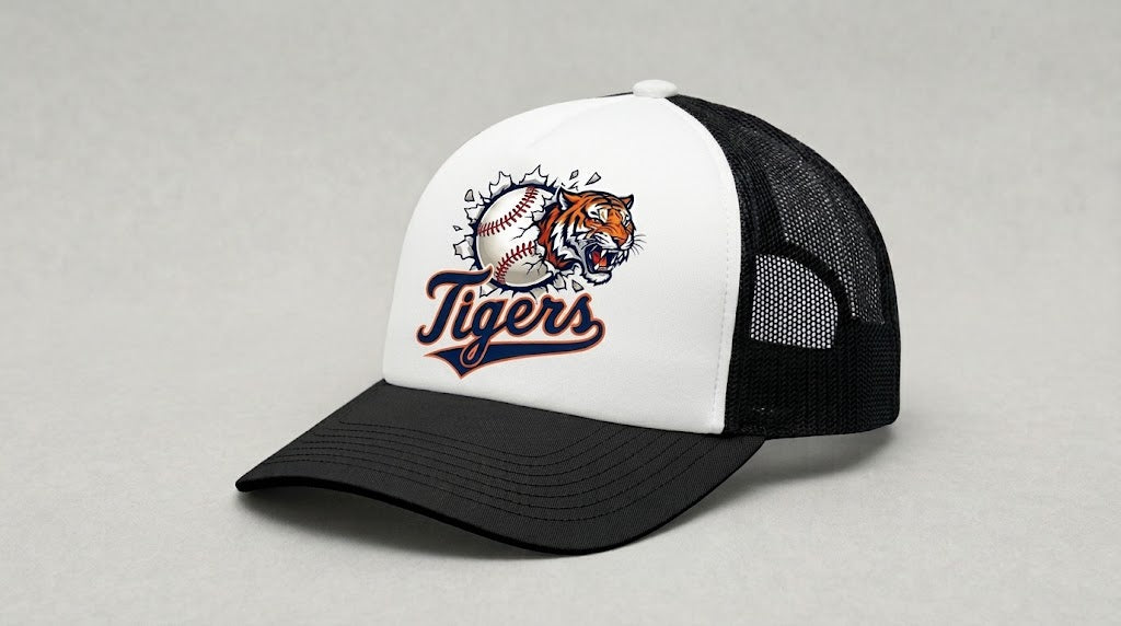 Sublimation Trucker Caps - Black (Clearance 5-Pack)