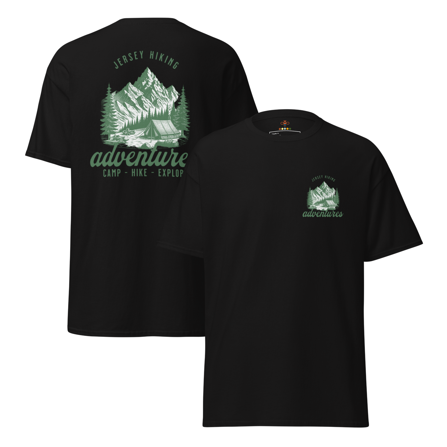 Custom Company Logo T‑Shirt – Front & Back Print