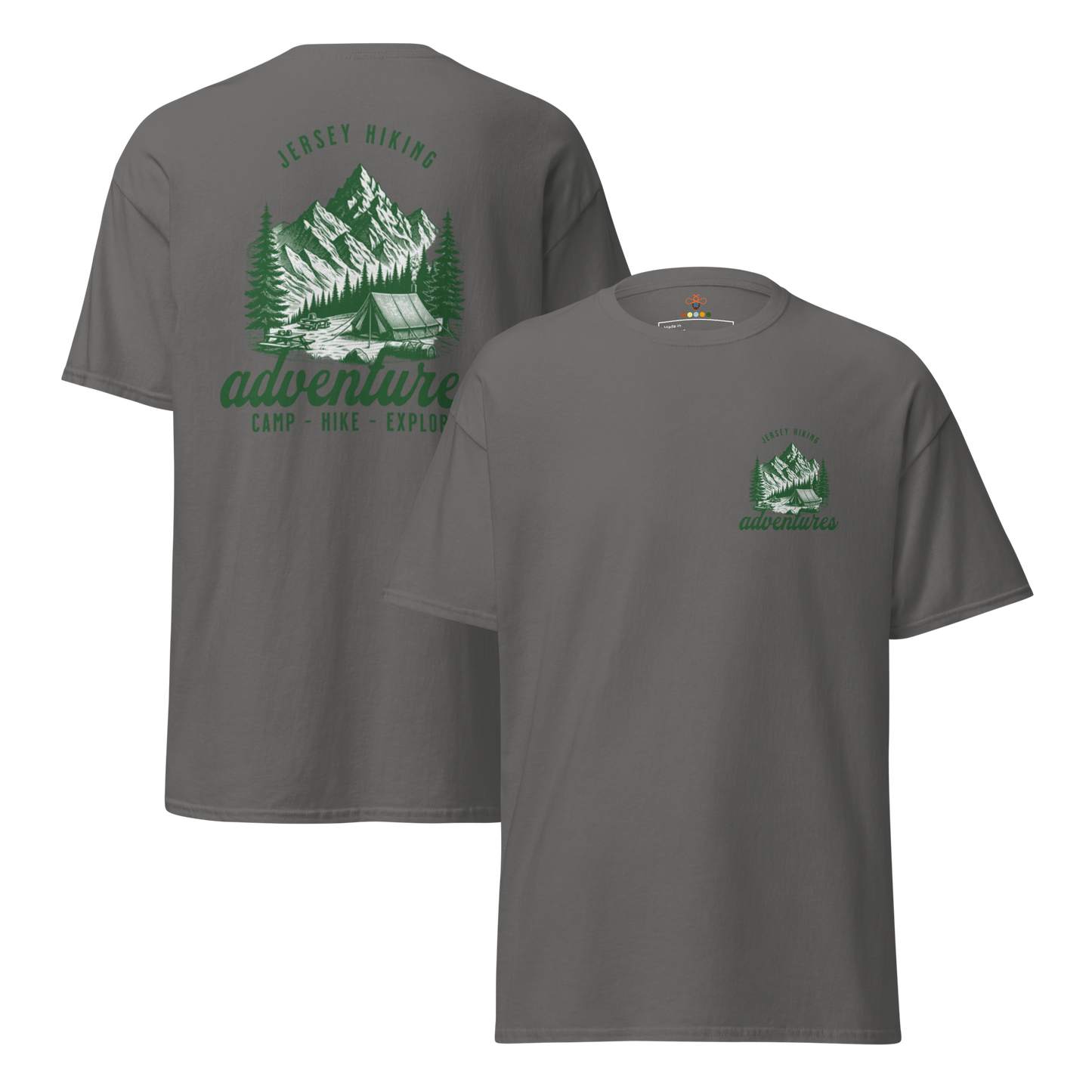 Custom Company Logo T‑Shirt – Front & Back Print