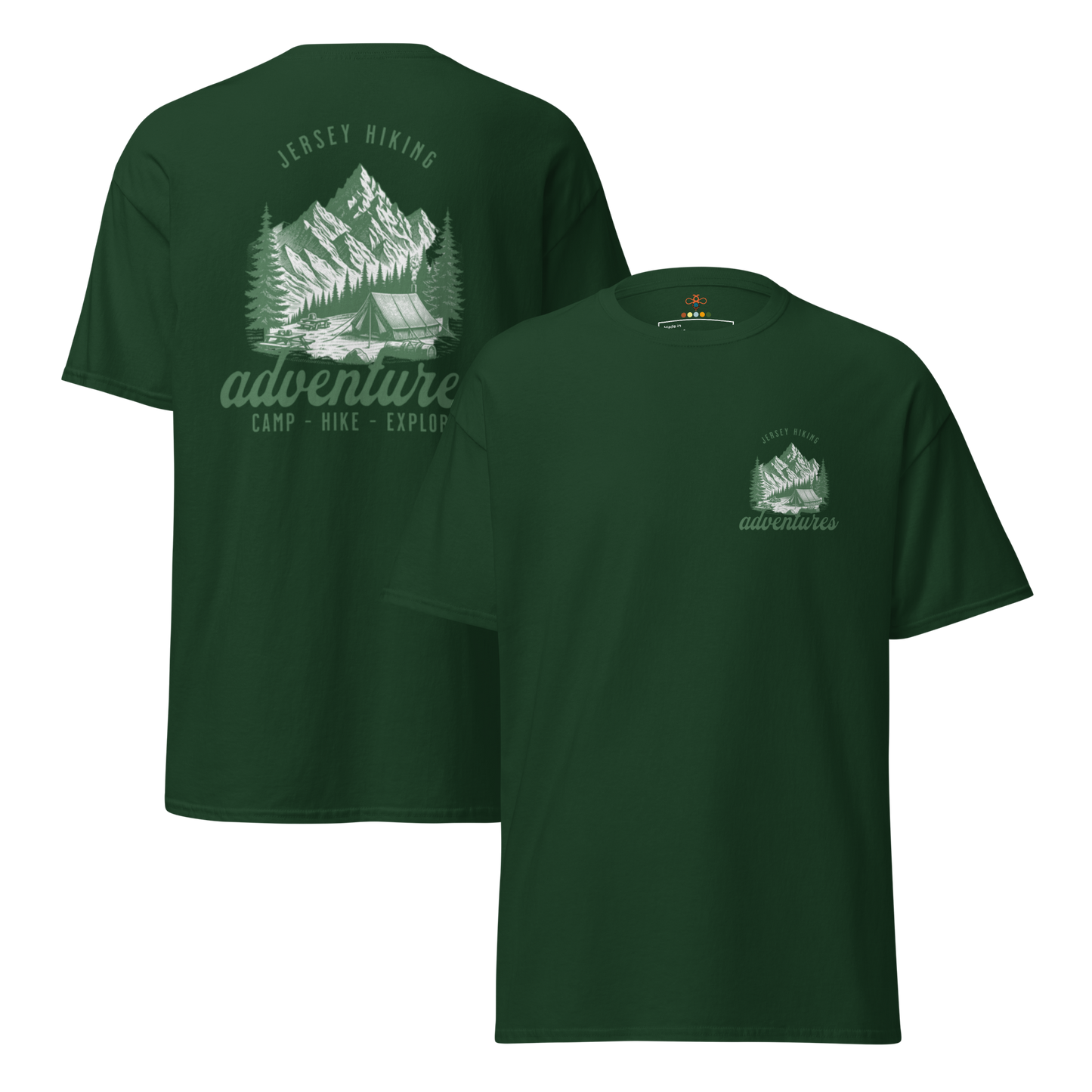 Custom Company Logo T‑Shirt – Front & Back Print