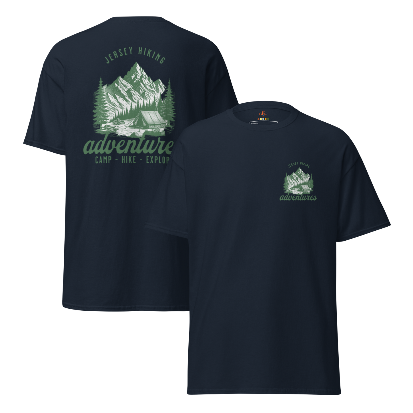 Custom Company Logo T‑Shirt – Front & Back Print
