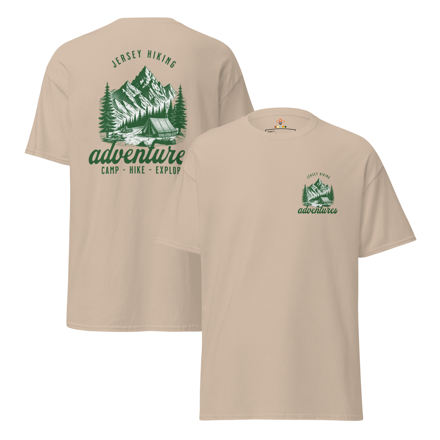 Custom Company Logo T‑Shirt – Front & Back Print