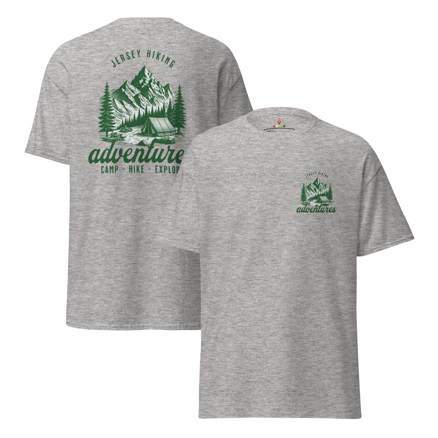 Custom Company Logo T‑Shirt – Front & Back Print