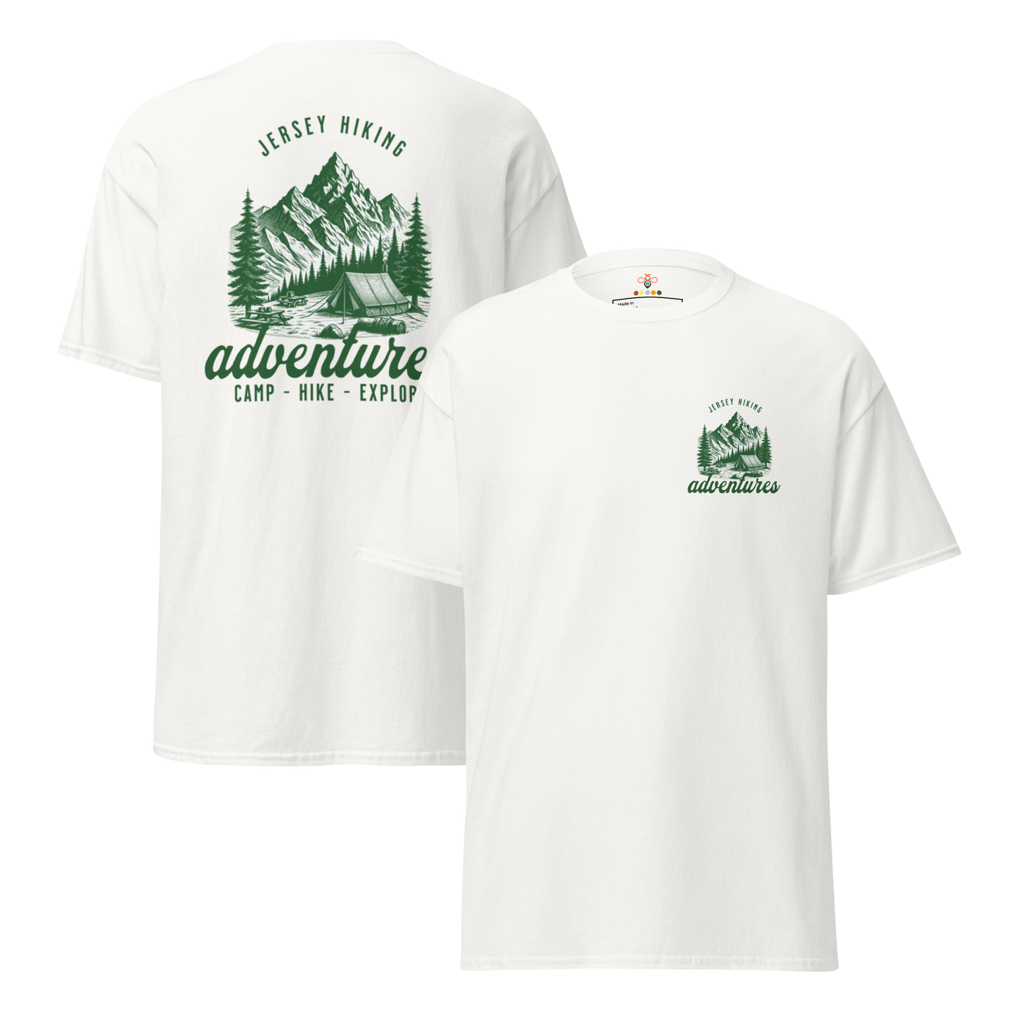 Custom Company Logo T‑Shirt – Front & Back Print