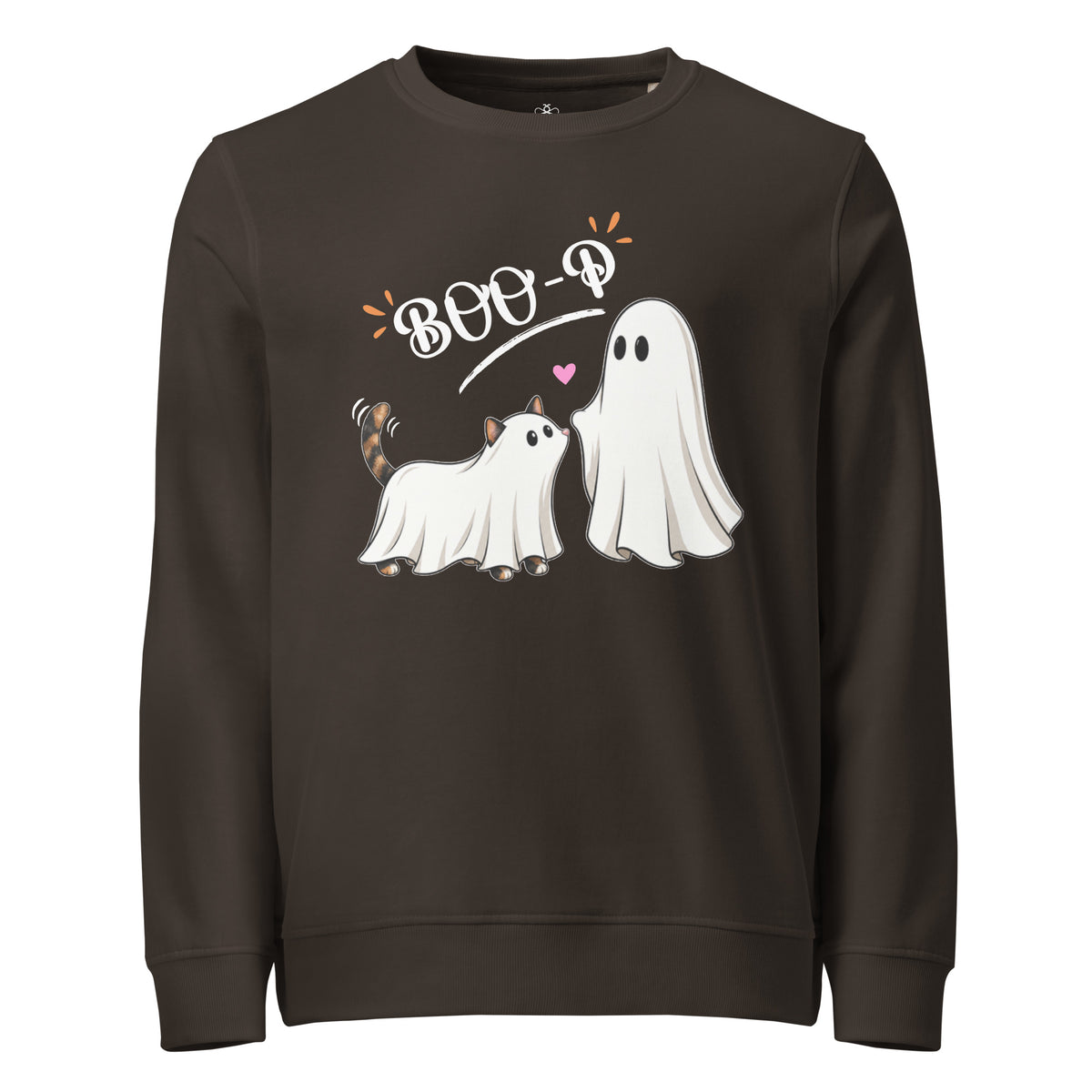 Custom Halloween Ghost Sweatshirt Starring Your Pet – “Boo‑p” Design