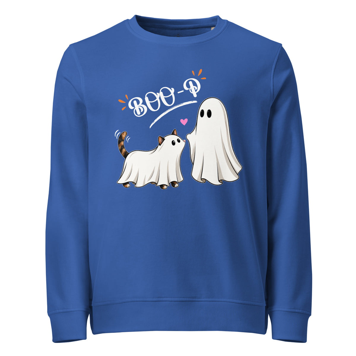 Custom Halloween Ghost Sweatshirt Starring Your Pet – “Boo‑p” Design